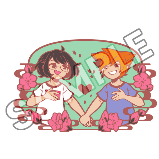 Ever-Changing: A NekuShiki Zine Enamel Pin (2022)